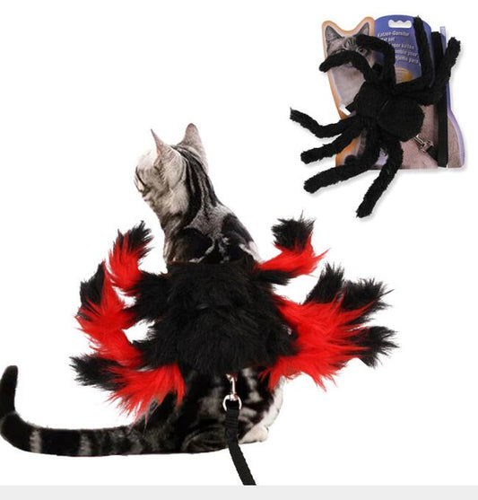 Cat Halloween Spider Harness