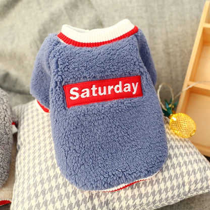 "Saturday" Pet Clothes